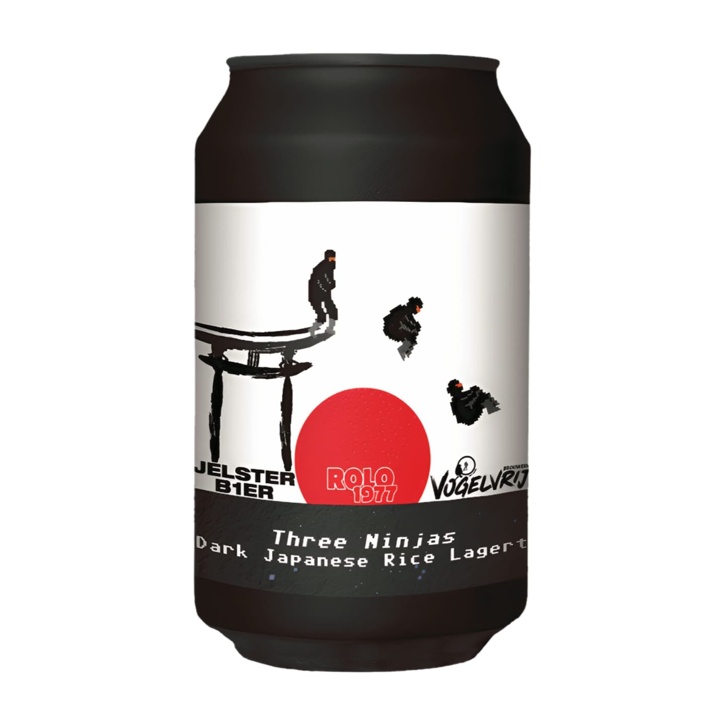 Jelster X Rolo 1977 X Vogelvrij Three Ninjas | Dark Lager