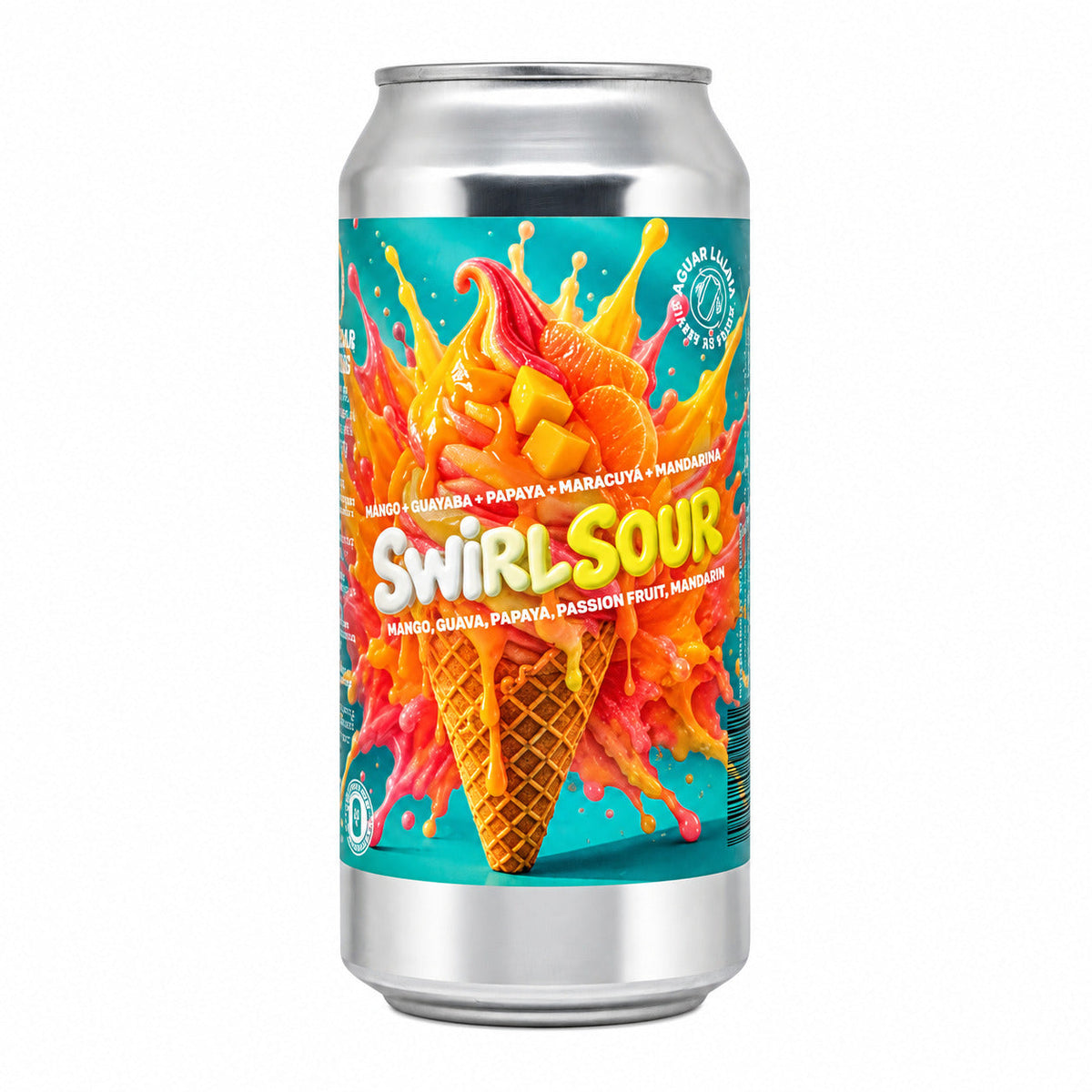 Malandar Breweing Swirl Sour - Mango, Guava, Papaya, Passion Fruit, Mandarin Sour