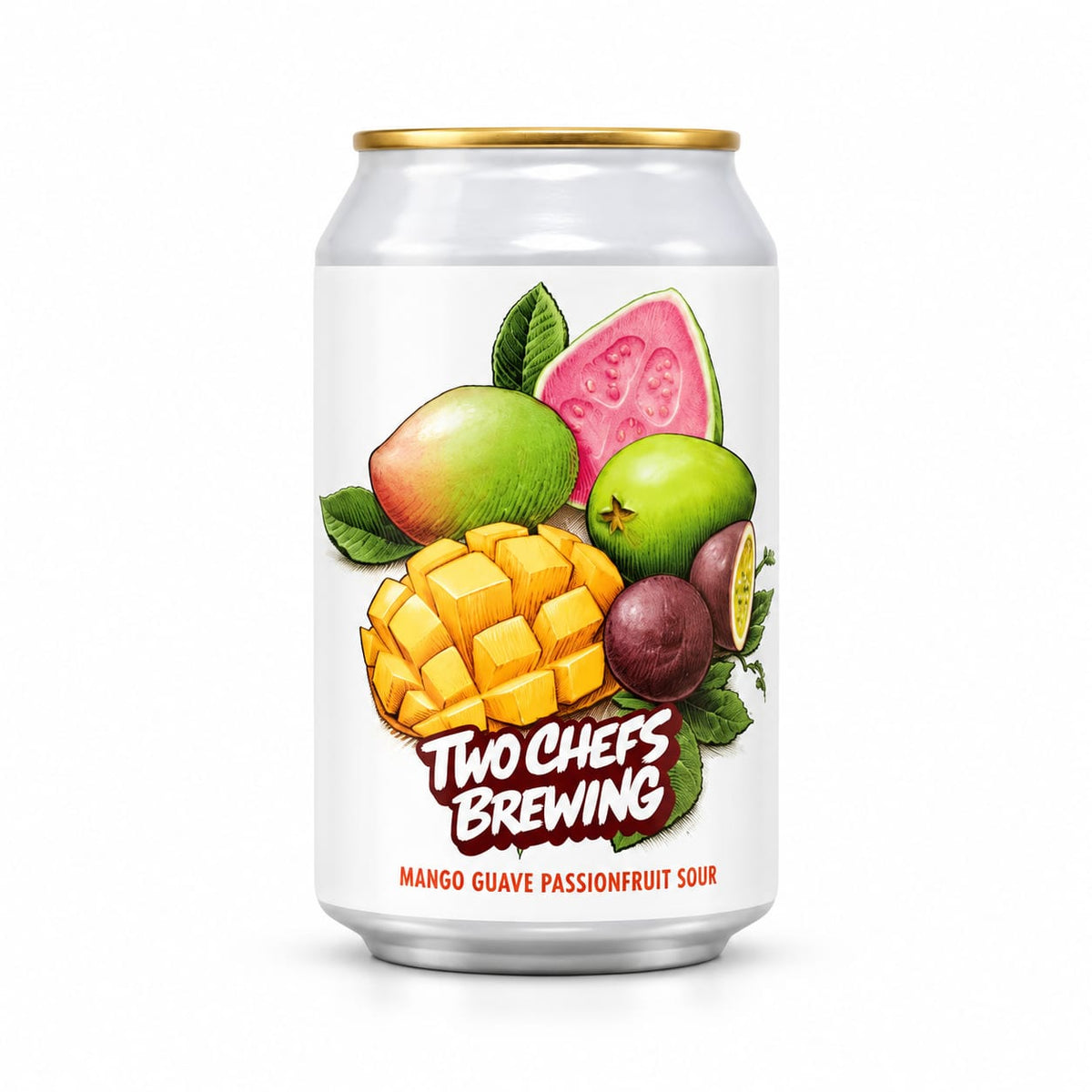 Two Chefs Brewing Exotic Getaway - Mango Guave Passionfruit Sour | Sour Verdins