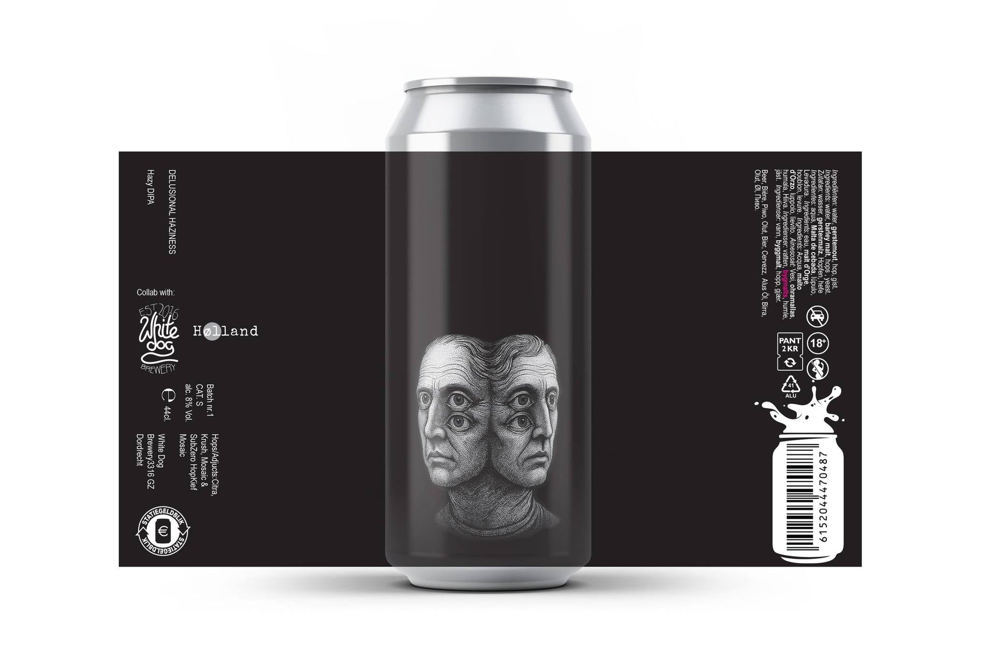 White Dog Delusional Haziness | Double NEIPA [PRE-SALE]